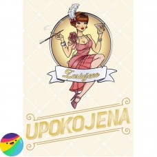 Voščilnica za upokojitev - Zasluženo upokojena Voščilnica za upokojitev - Zasluženo upokojena